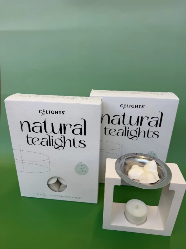Natural tealights 
