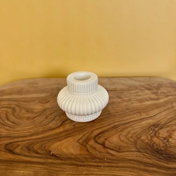 Kaarsenstandaard wit